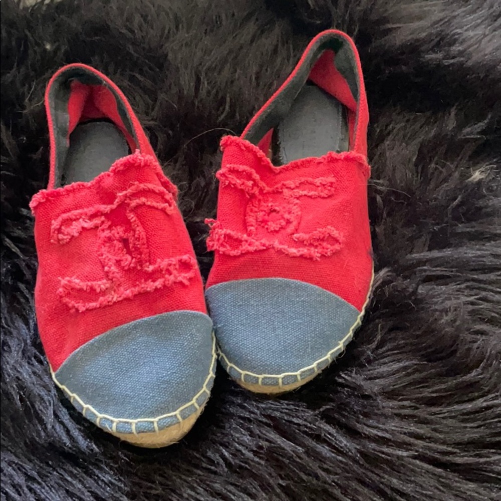 EUC Chanel Espadrilles